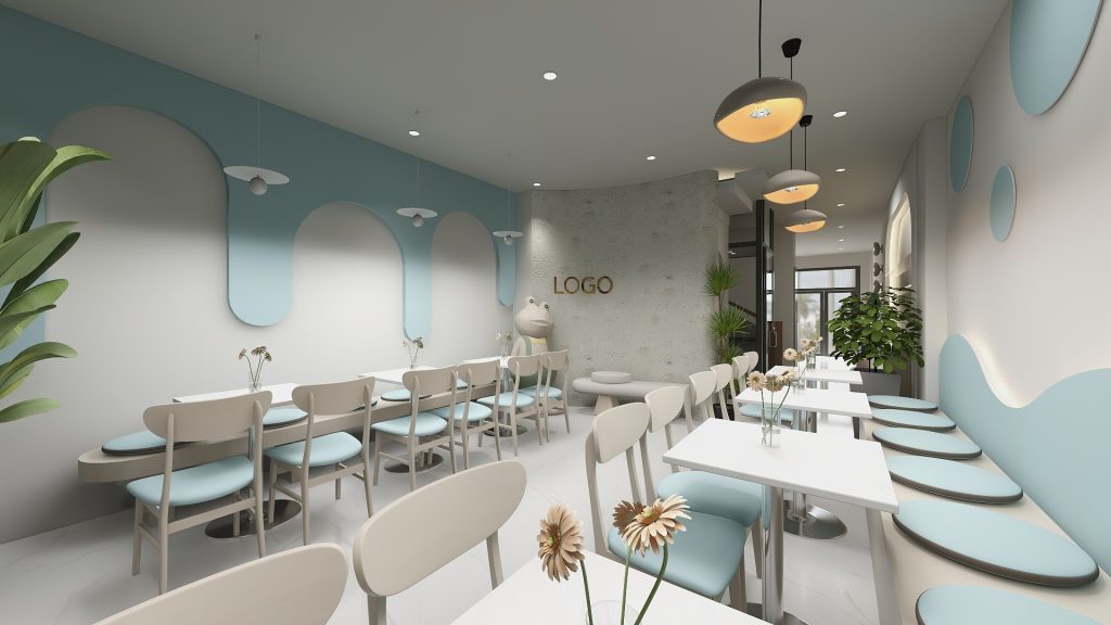 Quán sữa chua – 80m2